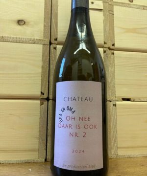 baby aankondiging op wijnetiket 2